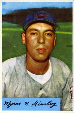 1954 Bowman Joe Ginsberg #52 Baseball Card