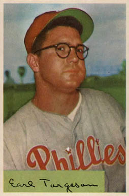 1954 Bowman Earl Torgeson #63 Baseball Card