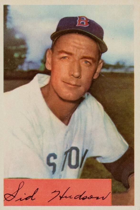1954 Bowman Sid Hudson #194 Baseball Card