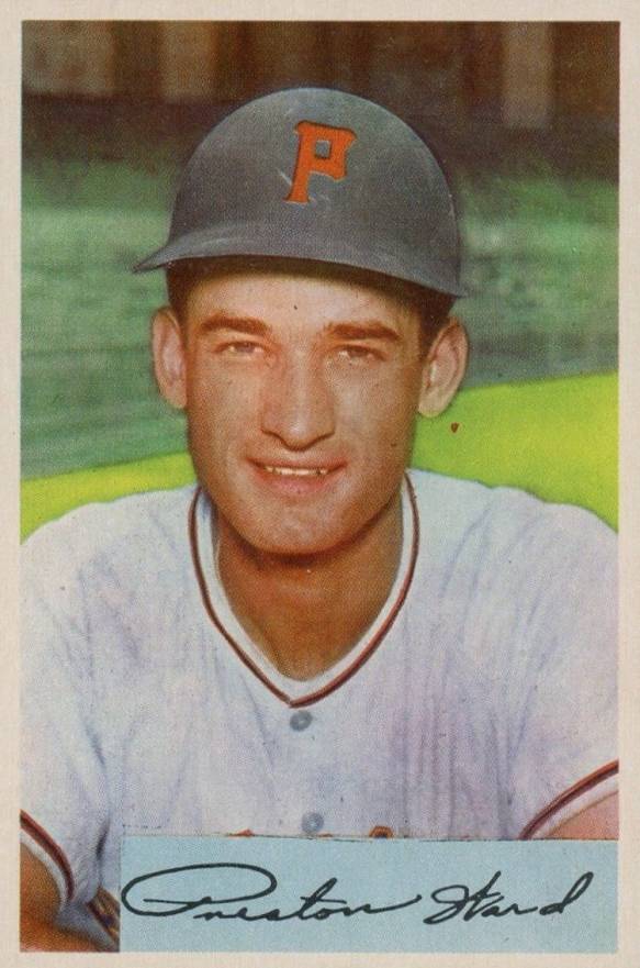 1954 Bowman Preston Ward #139a Baseball Card