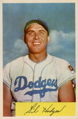 1954 Bowman Gil Hodges #138a Baseball Card