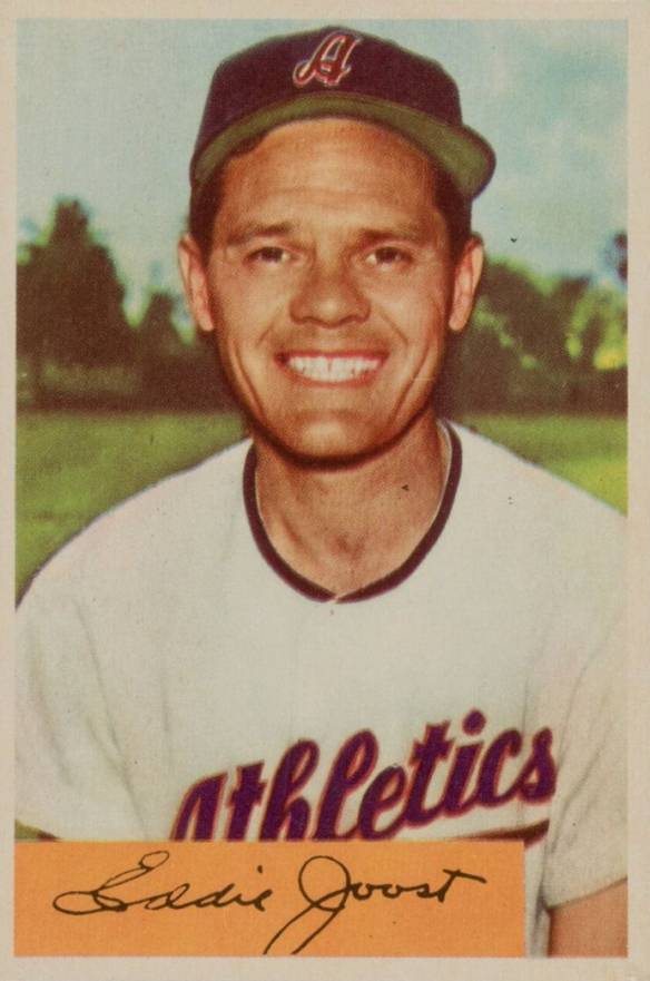 1954 Bowman Eddie Joost #35a Baseball Card