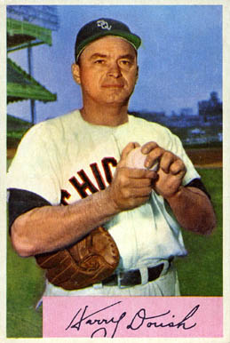 1954 Bowman Harry Dorish #86 Baseball Card