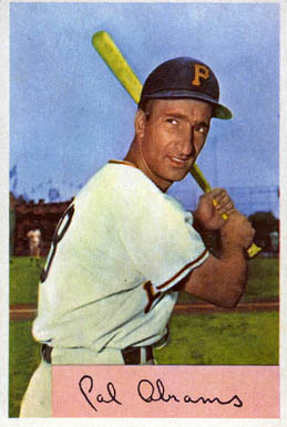 1954 Bowman Cal Abrams #91 Baseball Card
