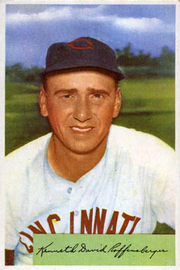 1954 Bowman Ken Raffensberger #92 Baseball Card