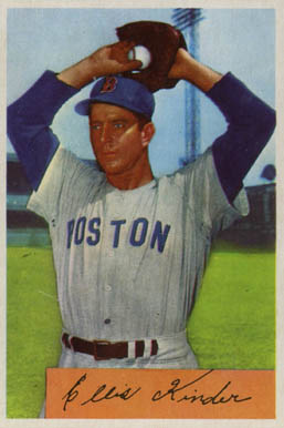 1954 Bowman Ellis Kinder #98 Baseball Card