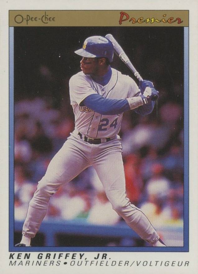 1991 O-Pee-Chee Premier Ken Griffey Jr. #56 Baseball Card