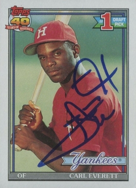 1991 Topps Carl Everett #113 Baseball Card