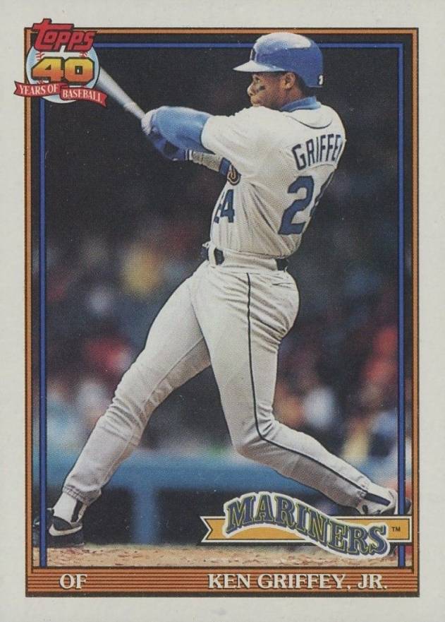 1991 Topps Ken Griffey Jr. #790 Baseball Card