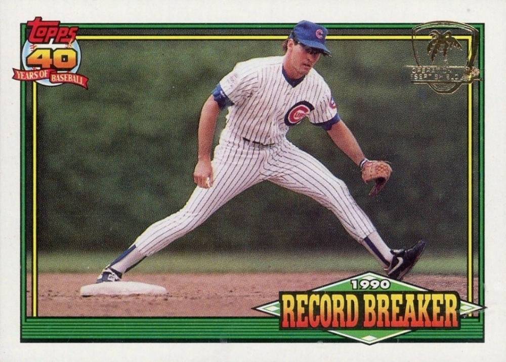 1991 Topps Desert Shield Ryne Sandberg #7 Baseball Card