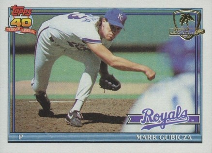 1991 Topps Desert Shield Mark Gubicza #265 Baseball Card