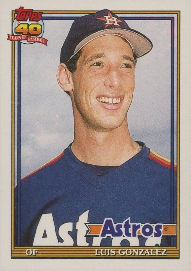 1991 Topps Traded Luis Gonzalez #48T Baseball Card