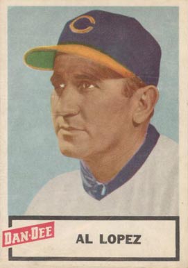 1954 Dan-Dee Potato Chips Al Lopez #16 Baseball Card