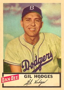 1954 Dan-Dee Potato Chips Gil Hodges #11 Baseball Card