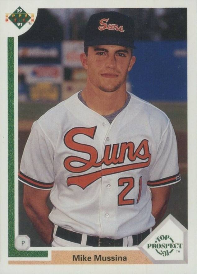 1991 Upper Deck Mike Mussina #65 Baseball Card