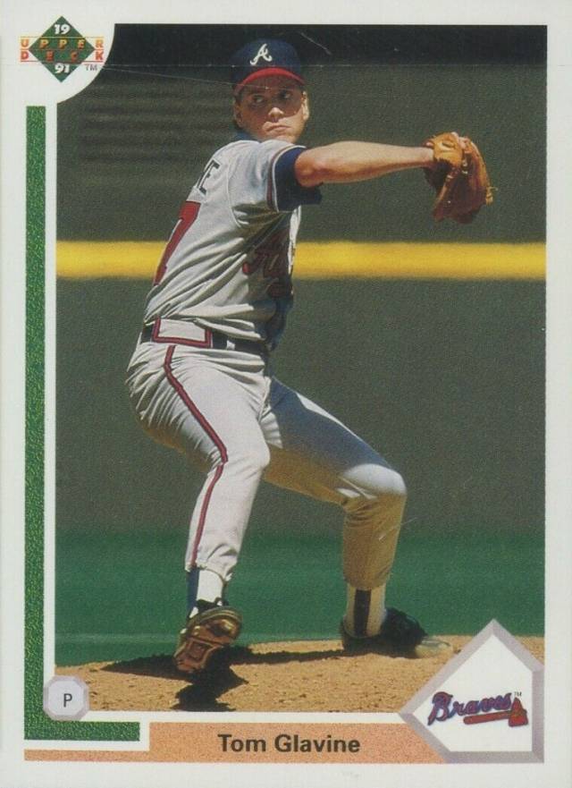 1991 Upper Deck Tom Glavine #480 Baseball Card