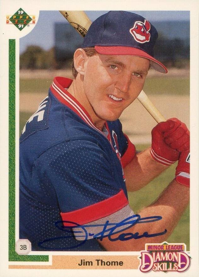 1991 Upper Deck Final Edition Jim Thome #17F Baseball Card