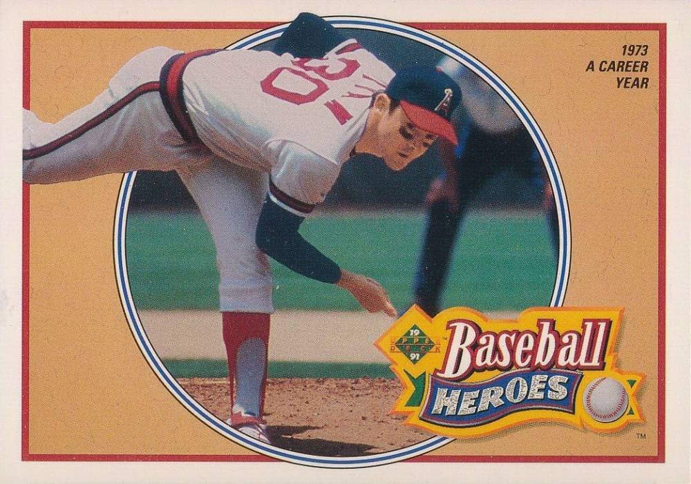 1991 Upper Deck Nolan Ryan Heroes Nolan Ryan #11 Baseball Card