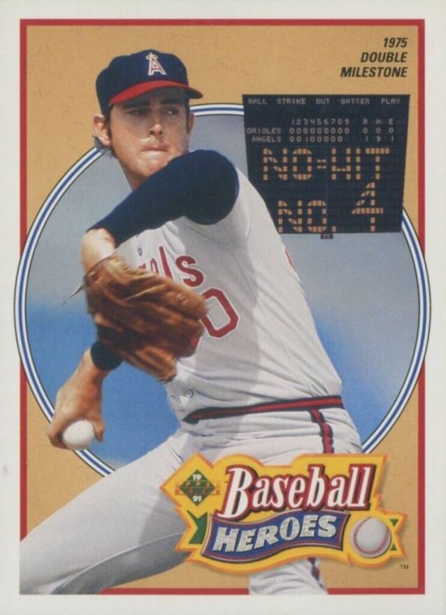 1991 Upper Deck Nolan Ryan Heroes Nolan Ryan #12 Baseball Card