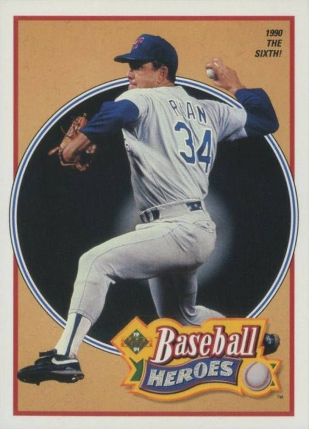 1991 Upper Deck Nolan Ryan Heroes Nolan Ryan #16 Baseball Card