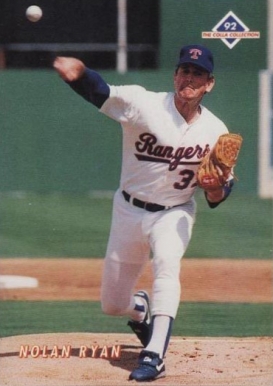 1992 Barry Colla Ryan Nolan Ryan #3 Baseball Card