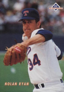 1992 Barry Colla Ryan Nolan Ryan #4 Baseball Card