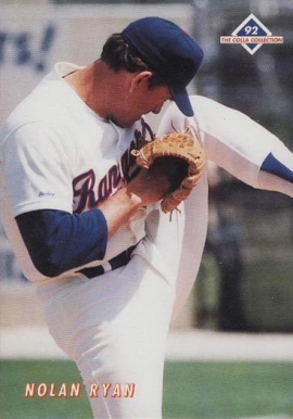 1992 Barry Colla Ryan Nolan Ryan #6 Baseball Card