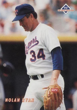 1992 Barry Colla Ryan Nolan Ryan #8 Baseball Card