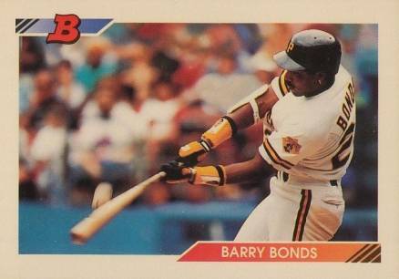 1992 Bowman Barry Bonds #60 Baseball Card