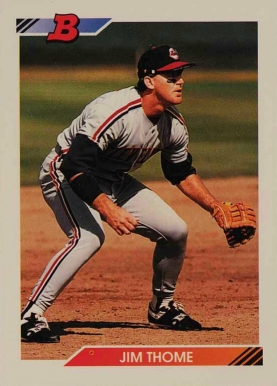 1992 Bowman Jim Thome #460 Baseball Card