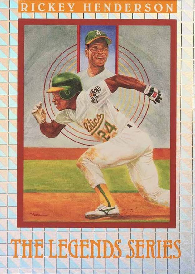1992 Donruss Elite Rickey Henderson # Baseball Card