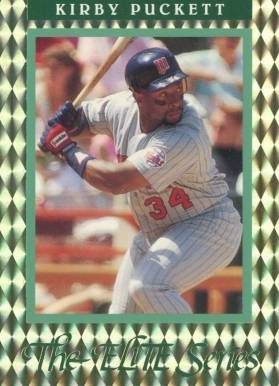 1992 Donruss Elite Kirby Puckett #17 Baseball Card