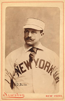 1895 Newsboy Cabinets E.D. Burke #177 Baseball Card