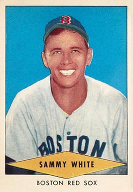 1954 Red Heart Dog Food Sammy White #31 Baseball Card