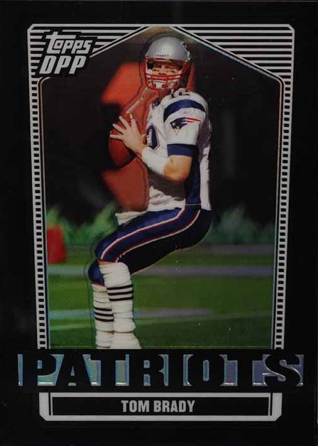 2007 Topps Draft Picks & Prospects Tom Brady #4 Football Card
