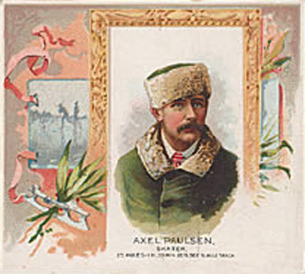 1889 Allen & Ginter Axel Paulsen #38 Other Sports Card