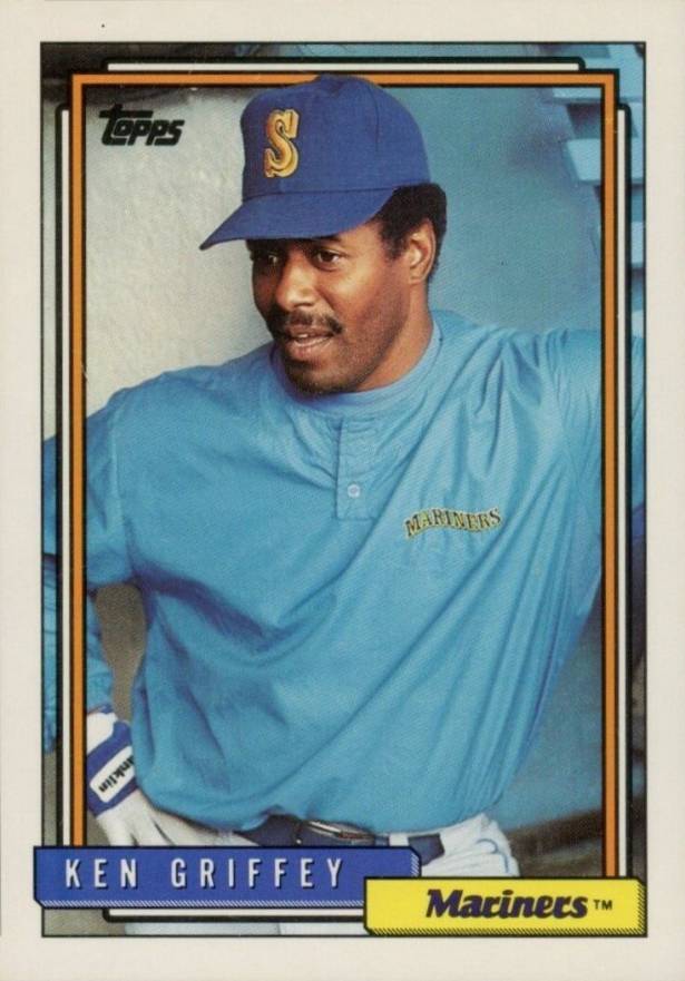 1992 Topps Ken Griffey #250 Baseball Card