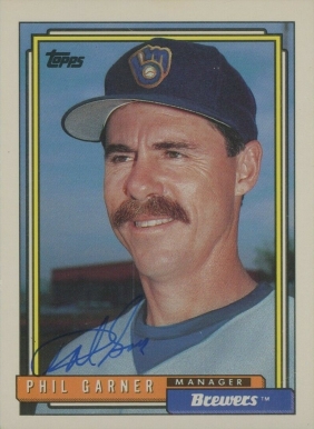 1992 Topps Phil Garner #291 Baseball Card