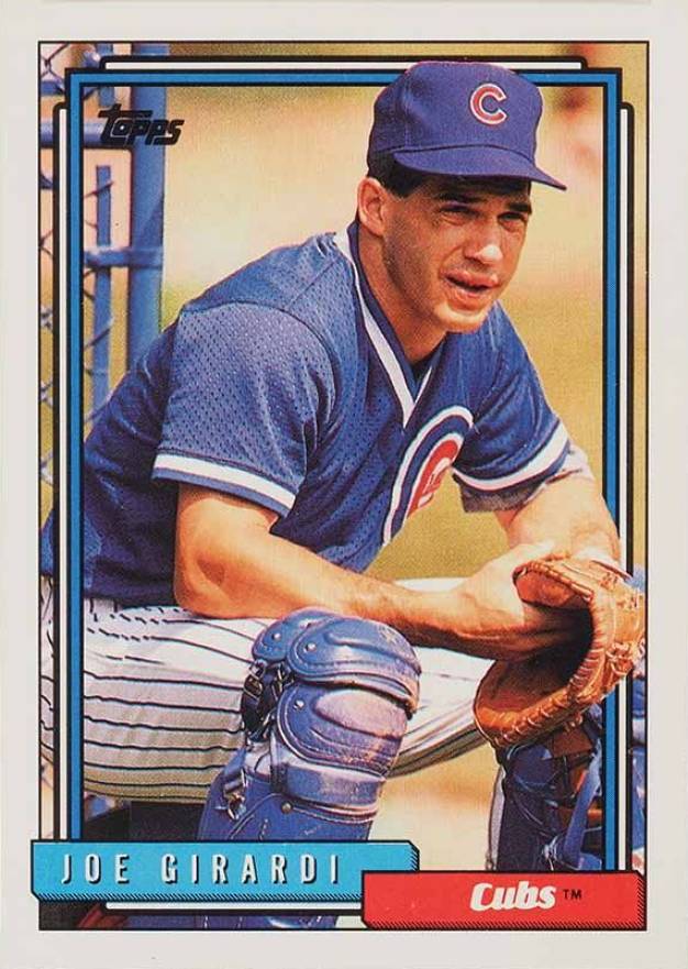 1992 Topps Joe Girardi #529 Baseball Card
