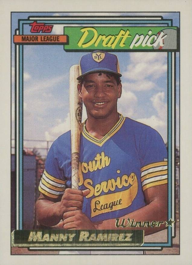 1992 Topps Gold Manny Ramirez #156 Baseball Card