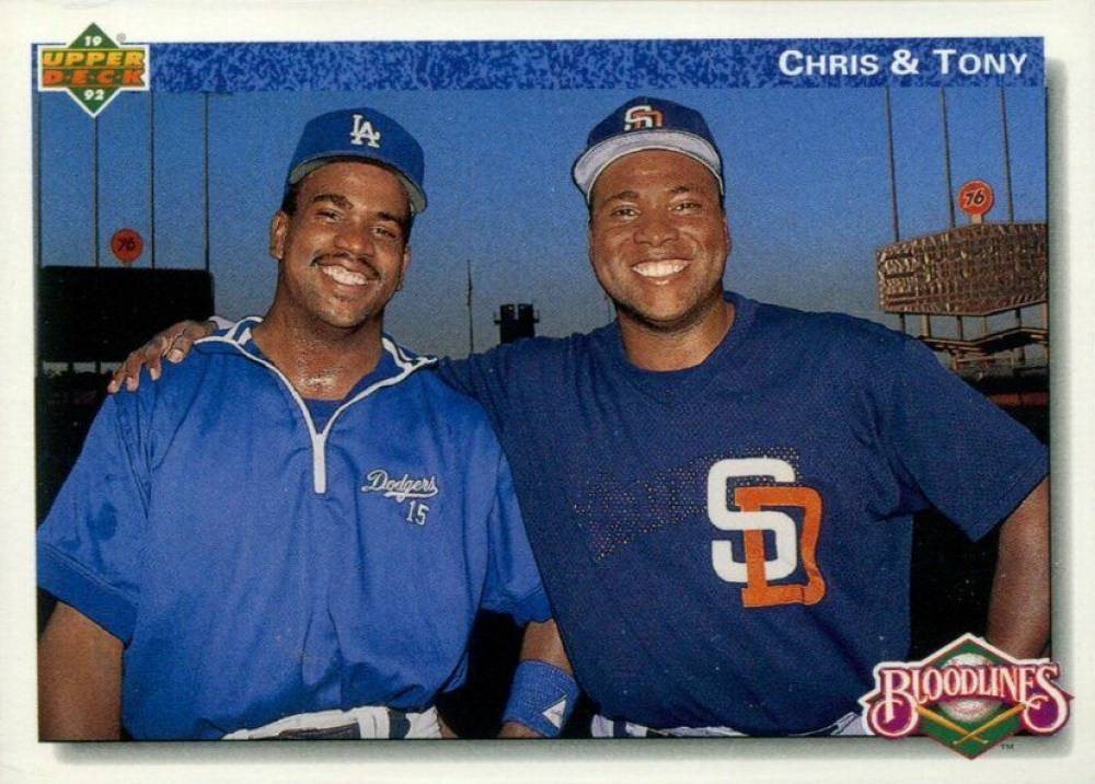 1992 Upper Deck Chris & Tony #83 Baseball Card