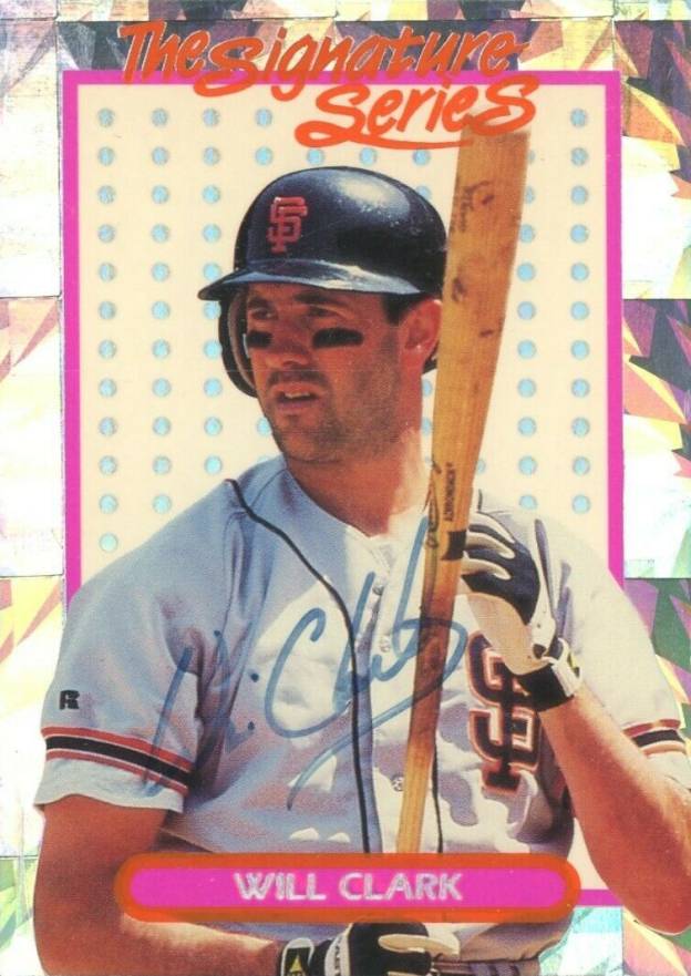 1993 Donruss Elite Will Clark # Baseball Card