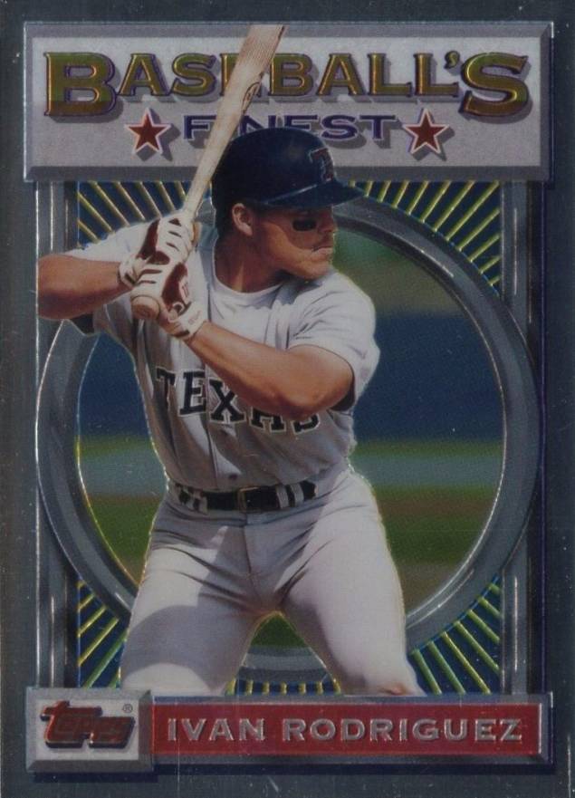 1993 Finest Ivan Rodriguez #47 Baseball Card