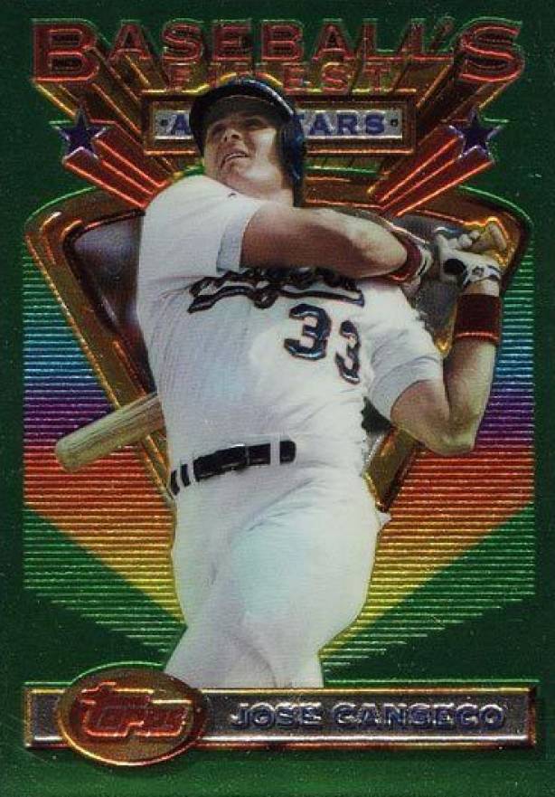 1993 Finest Jose Canseco #99 Baseball Card