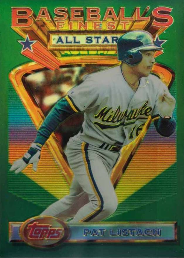 1993 Finest Pat Listach #109 Baseball Card