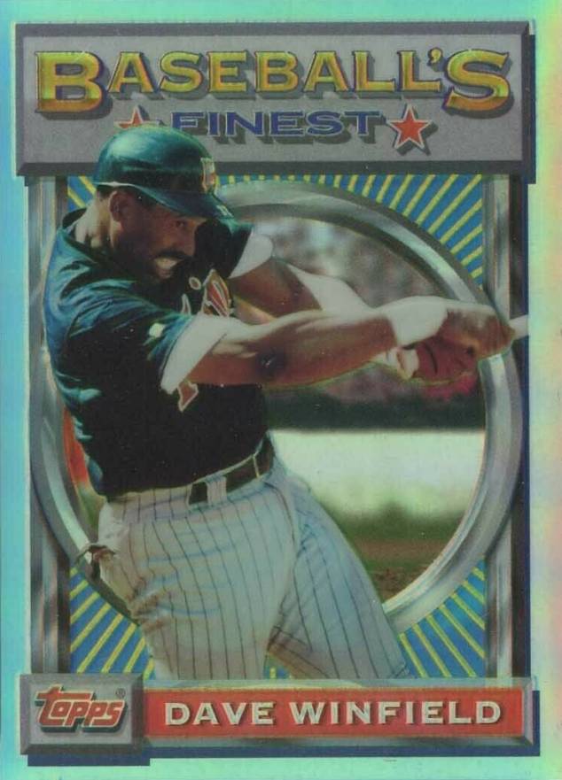 1993 Finest Dave Winfield #162 Baseball Card