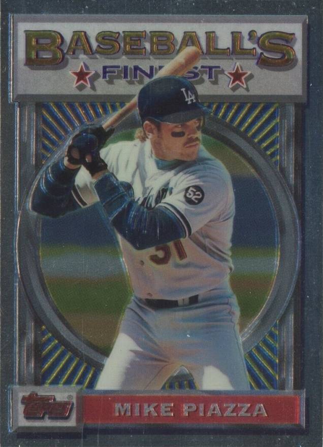 1993 Finest Mike Piazza #199 Baseball Card
