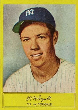 1954 Stahl-Meyer Franks Gil McDougald # Baseball Card