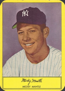 1954 Stahl-Meyer Franks Mickey Mantle # Baseball Card