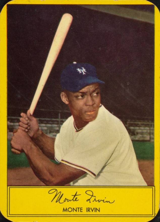1954 Stahl-Meyer Franks Monte Irvin # Baseball Card